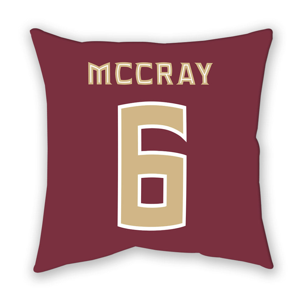 FSU - NCAA Men's Basketball : Robert McCray - Pillow-1
