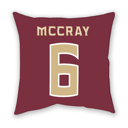FSU - NCAA Men's Basketball : Robert McCray - Pillow-1