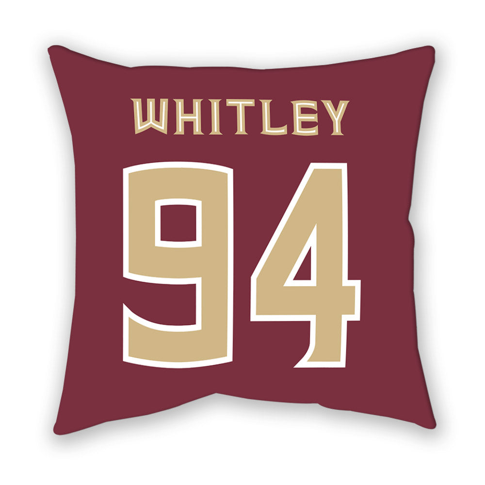 FSU - NCAA Football : Franklin Whitley - Pillow-1