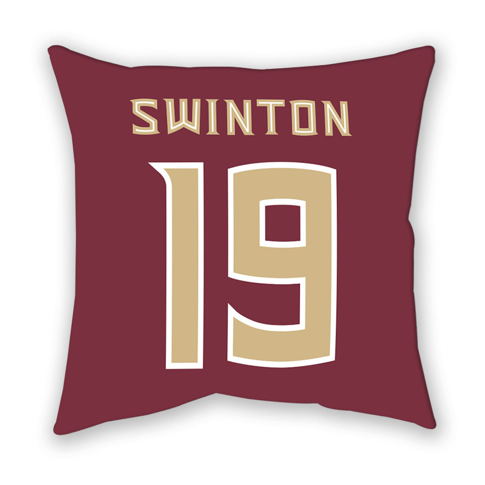 FSU - NCAA Men's Basketball : alfred swinton - Pillow-1
