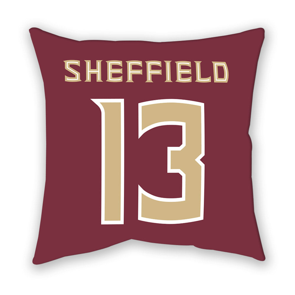 FSU - NCAA Baseball : Noah Sheffield - Pillow-1