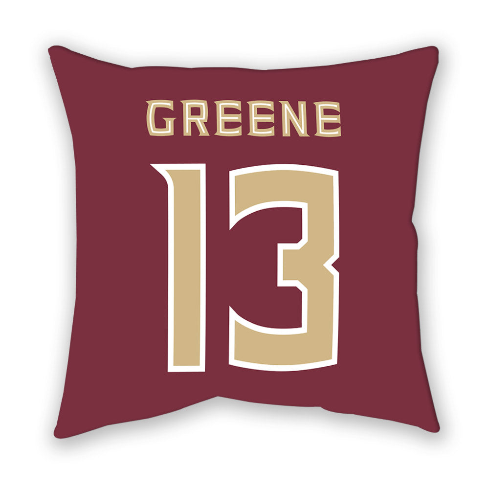 FSU - NCAA Women's Basketball : Tatum Greene - Pillow-1