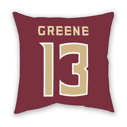 FSU - NCAA Women's Basketball : Tatum Greene - Pillow-1