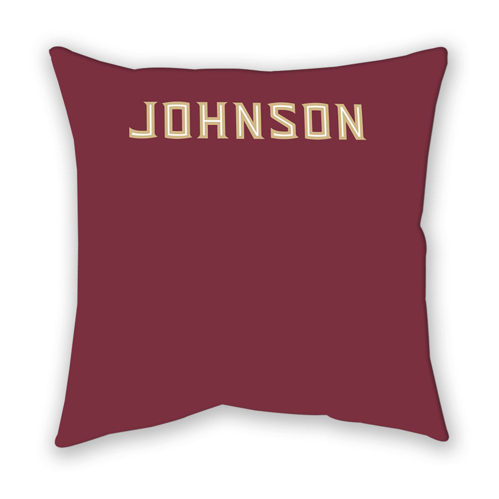 FSU - NCAA Men's Swimming & Diving : Marcus Johnson - Pillow-1