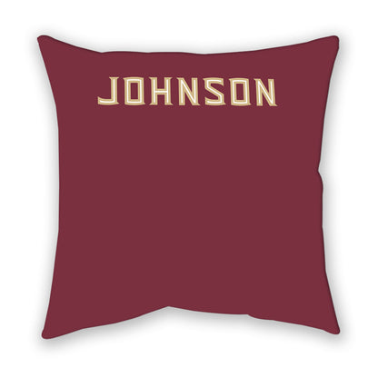 FSU - NCAA Men's Swimming & Diving : Marcus Johnson - Pillow-1