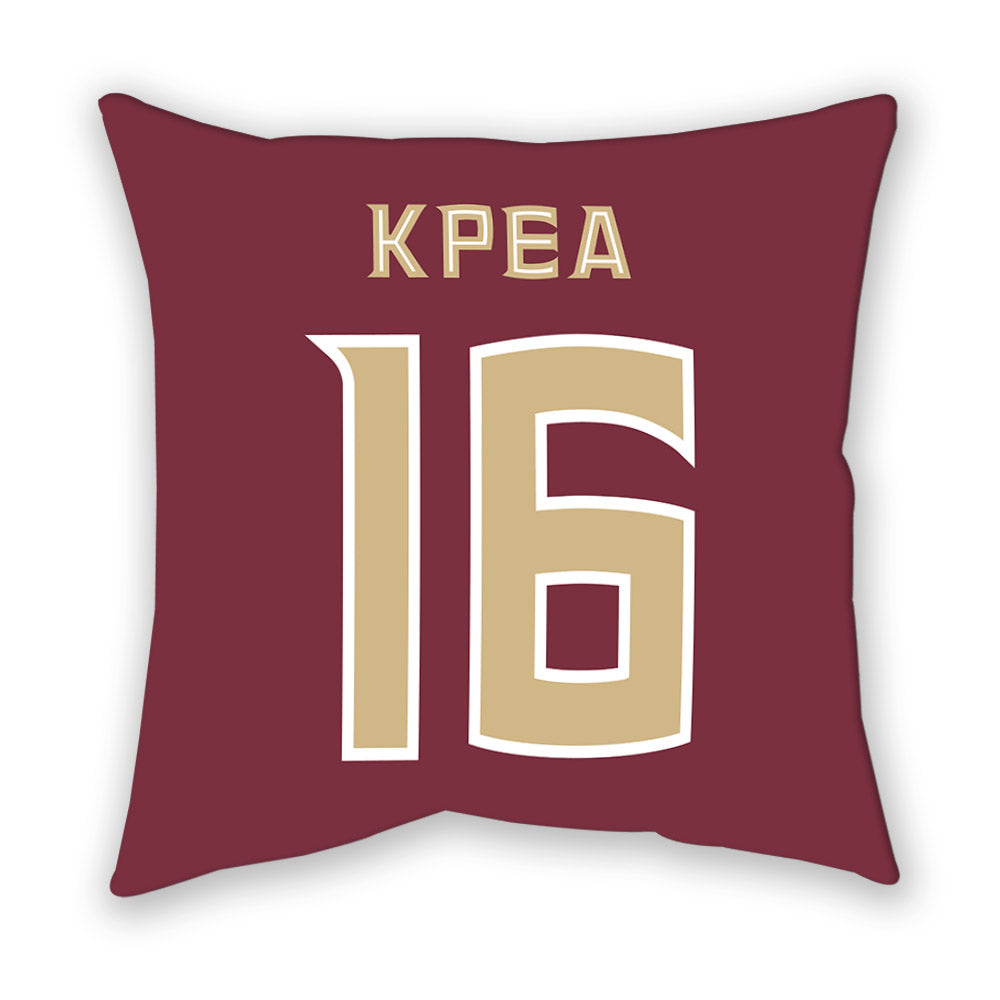 FSU - NCAA Women's Volleyball : Nenu Kpea - Pillow-1