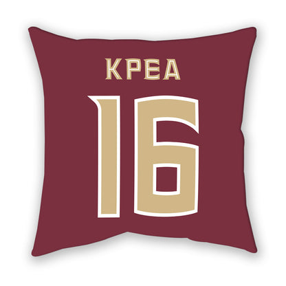 FSU - NCAA Women's Volleyball : Nenu Kpea - Pillow-1