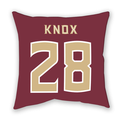 FSU - NCAA Women's Lacrosse : Marlo Knox - Pillow-1