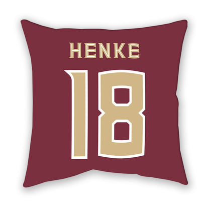 FSU - NCAA Women's Volleyball : Iane Henke - Pillow-1