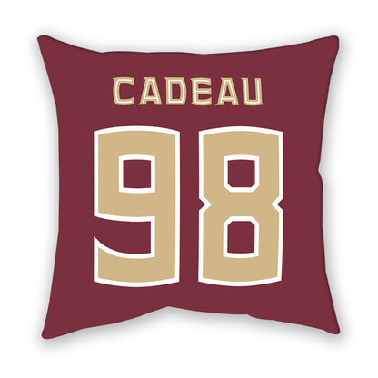 FSU - NCAA Football : Wihtlley Cadeau - Pillow-1