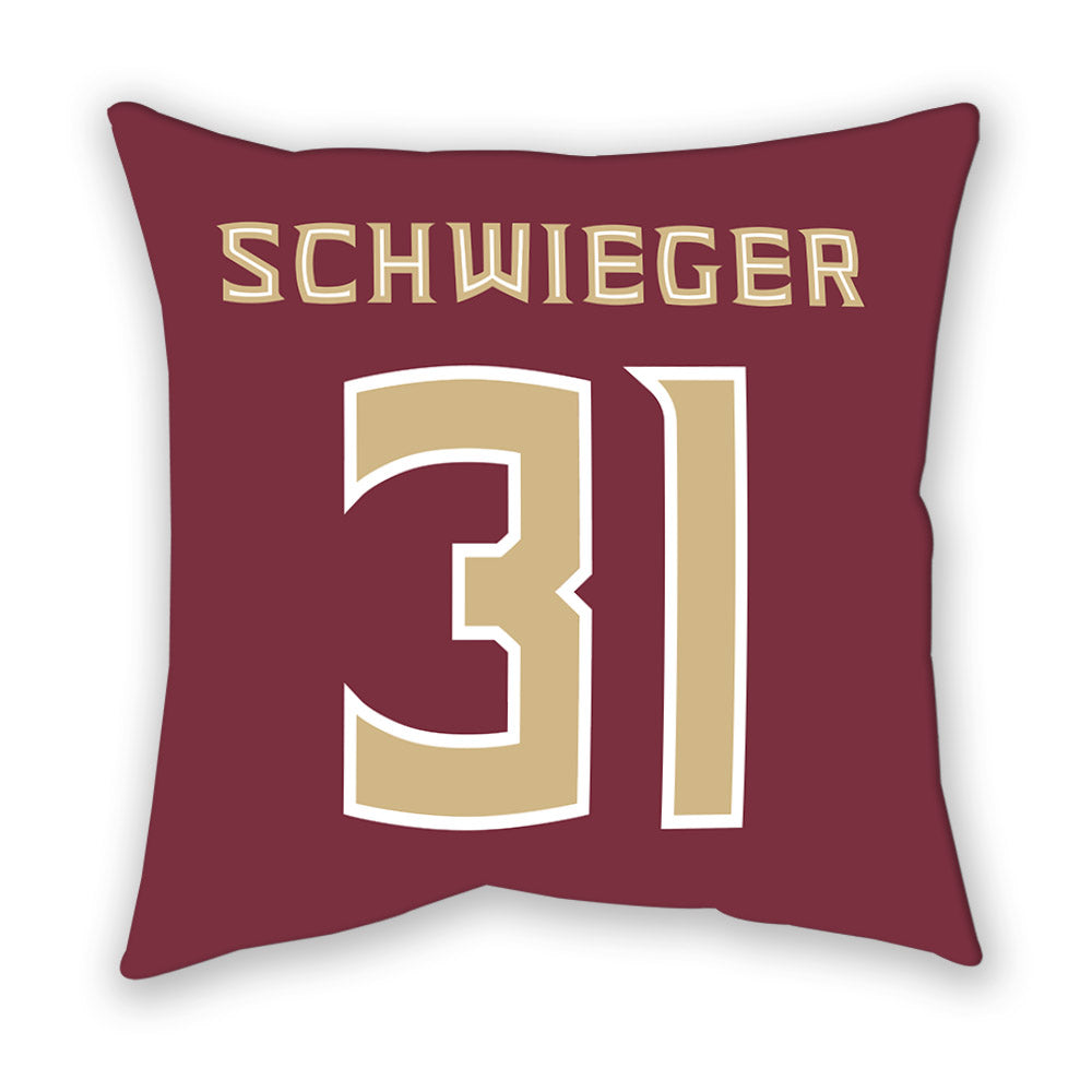 FSU - NCAA Men's Basketball : Cooper Schwieger - Pillow-1
