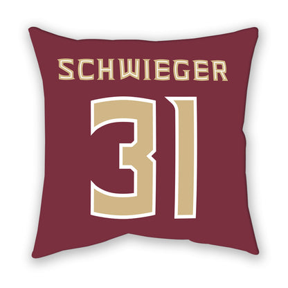 FSU - NCAA Men's Basketball : Cooper Schwieger - Pillow-1