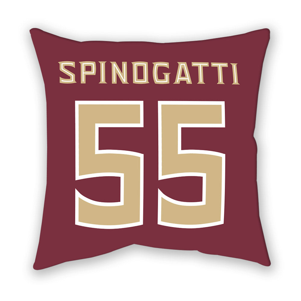 FSU - NCAA Softball : Danika Spinogatti - Pillow-1