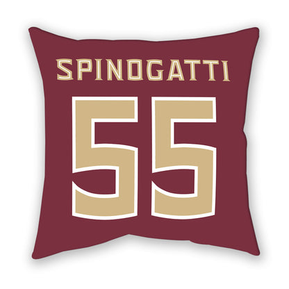 FSU - NCAA Softball : Danika Spinogatti - Pillow-1