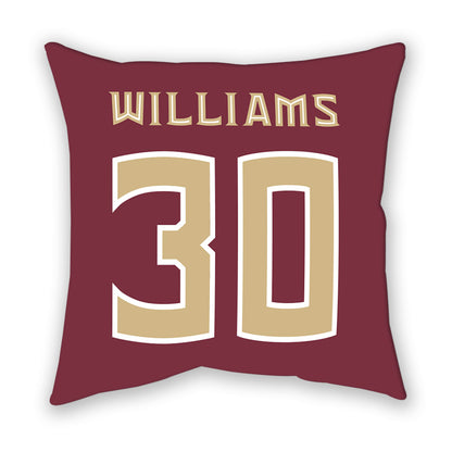 FSU - NCAA Football : Izayia Williams - Pillow-1