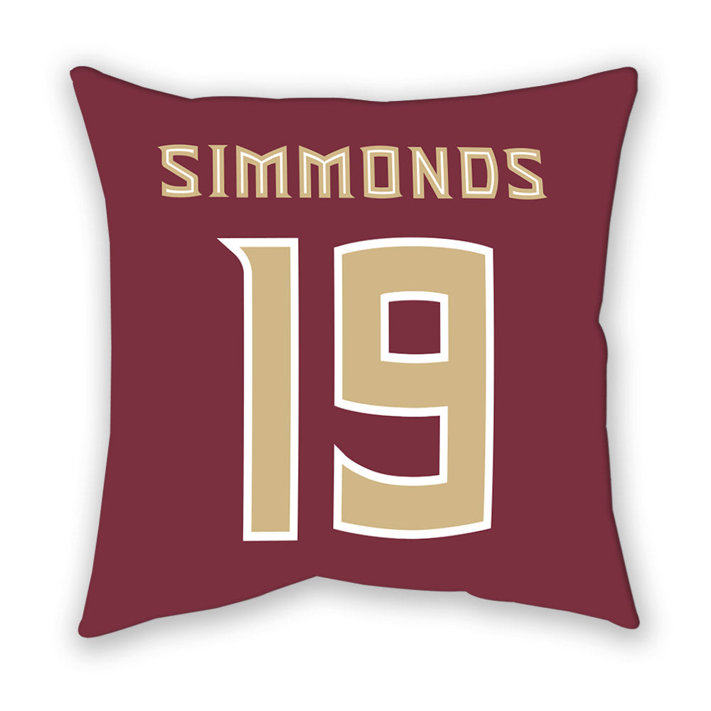 FSU - NCAA Women's Soccer : Kameron Simmonds - Pillow-1