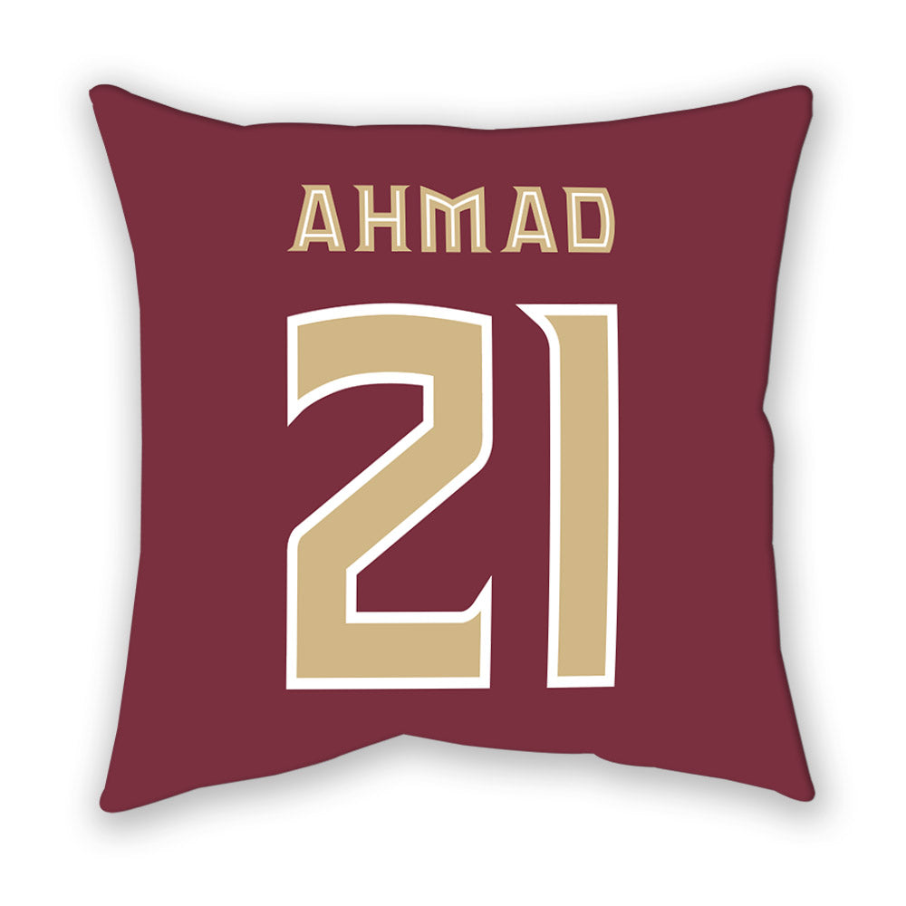 FSU - NCAA Women's Soccer : Nawreen Ahmad - Pillow-1
