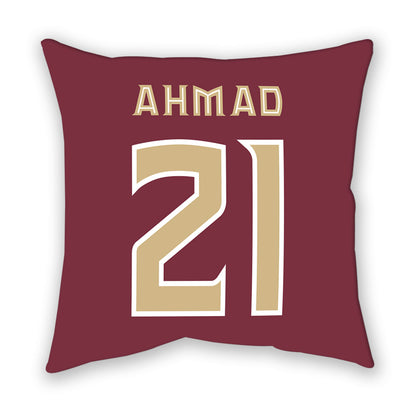 FSU - NCAA Women's Soccer : Nawreen Ahmad - Pillow-1