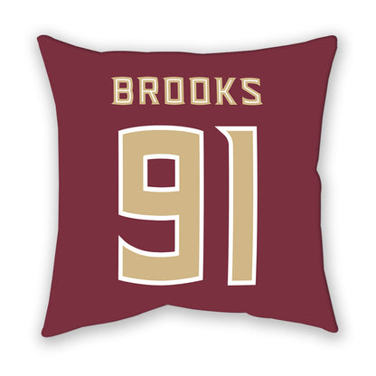 FSU - NCAA Football : Cam Brooks - Pillow-1