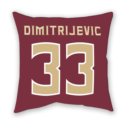 FSU - NCAA Softball : Bella Dimitrijevic - Pillow-1
