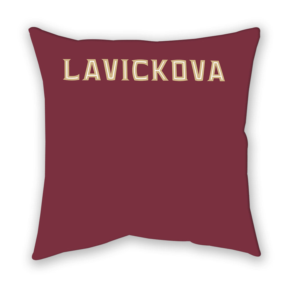 FSU - NCAA Women's Tennis : Kristyna Lavickova - Pillow-1