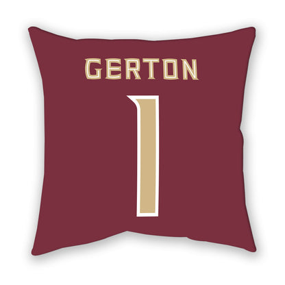 FSU - NCAA Women's Basketball : Mari Gerton - Pillow-1
