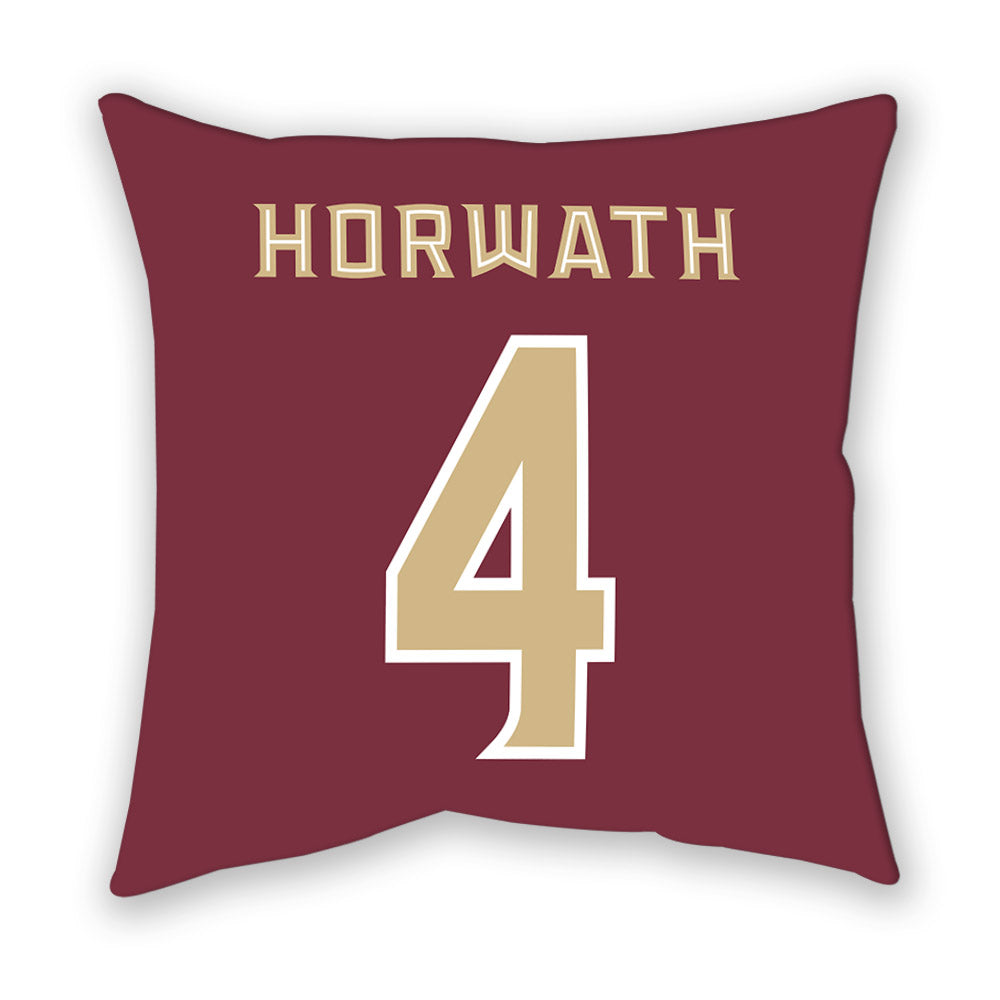 FSU - NCAA Beach Volleyball : Jess Horwath - Pillow-1