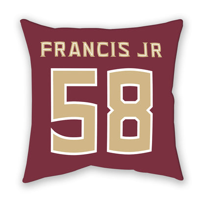 FSU - NCAA Football : Luke Francis Jr - Pillow-1
