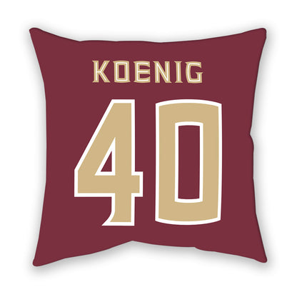 FSU - NCAA Beach Volleyball : Audrey Koenig - Pillow-1