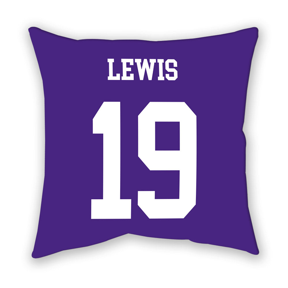 Northwestern - NCAA Football : J.J. Lewis - Pillow-1