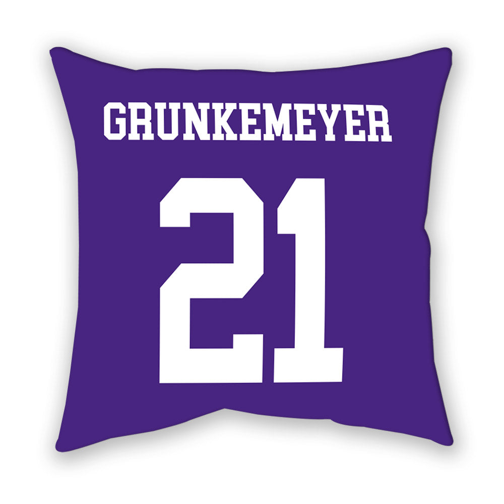 Northwestern - NCAA Baseball : Jack Grunkemeyer - Pillow-1