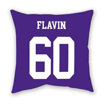 Northwestern - NCAA Football : Hayden Flavin - Pillow-1