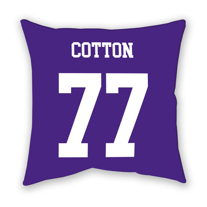 Northwestern - NCAA Football : Idrys Cotton - Pillow-1