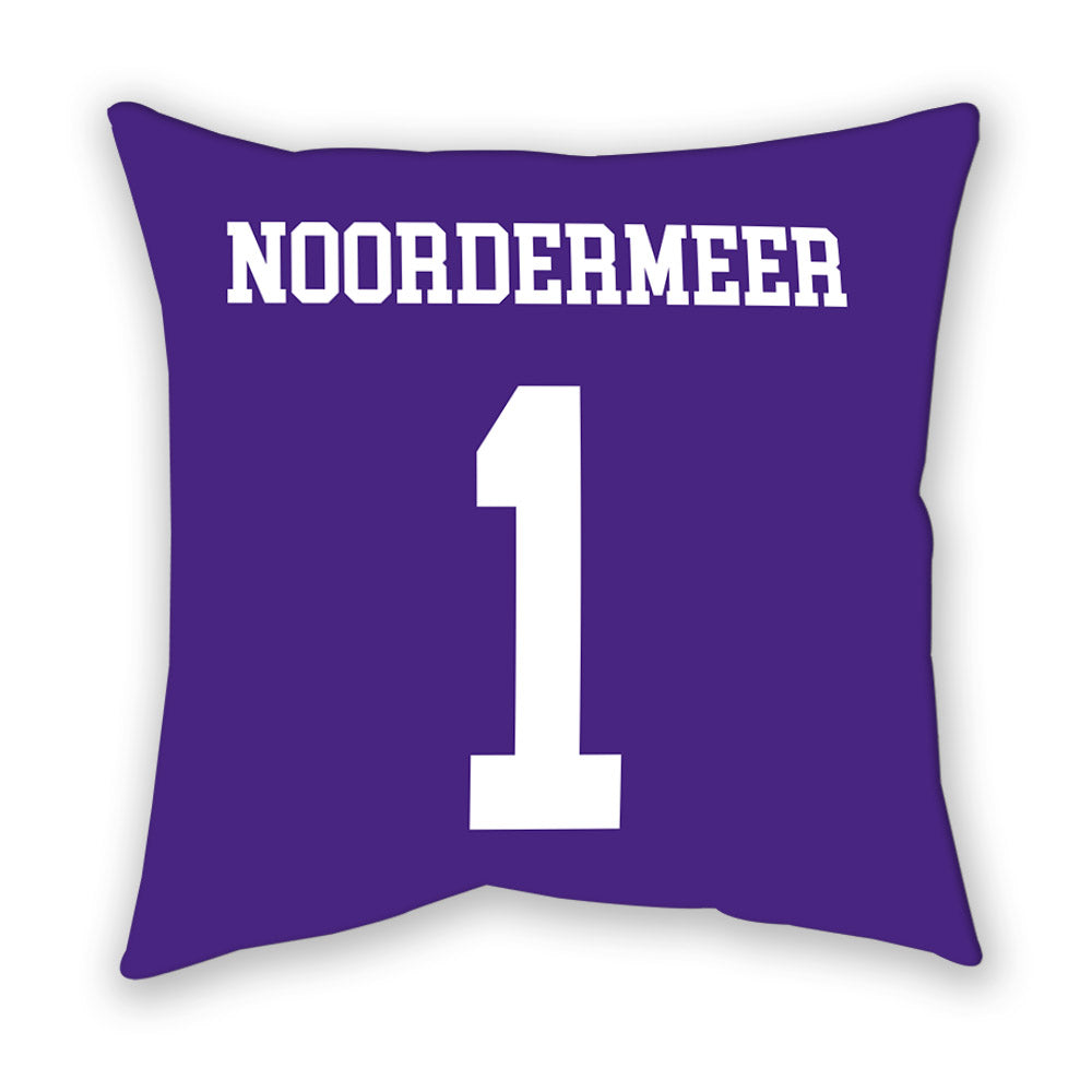 Northwestern - NCAA Women's Volleyball : Sienna noordermeer - Pillow-1