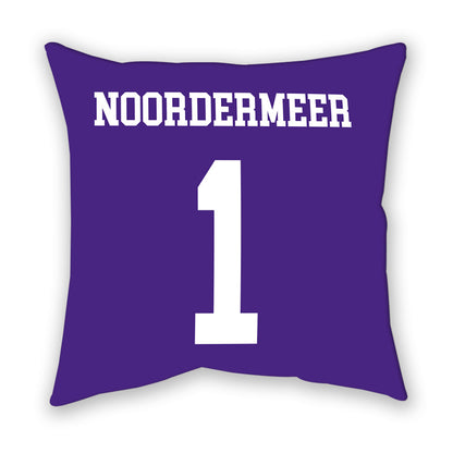 Northwestern - NCAA Women's Volleyball : Sienna noordermeer - Pillow-1