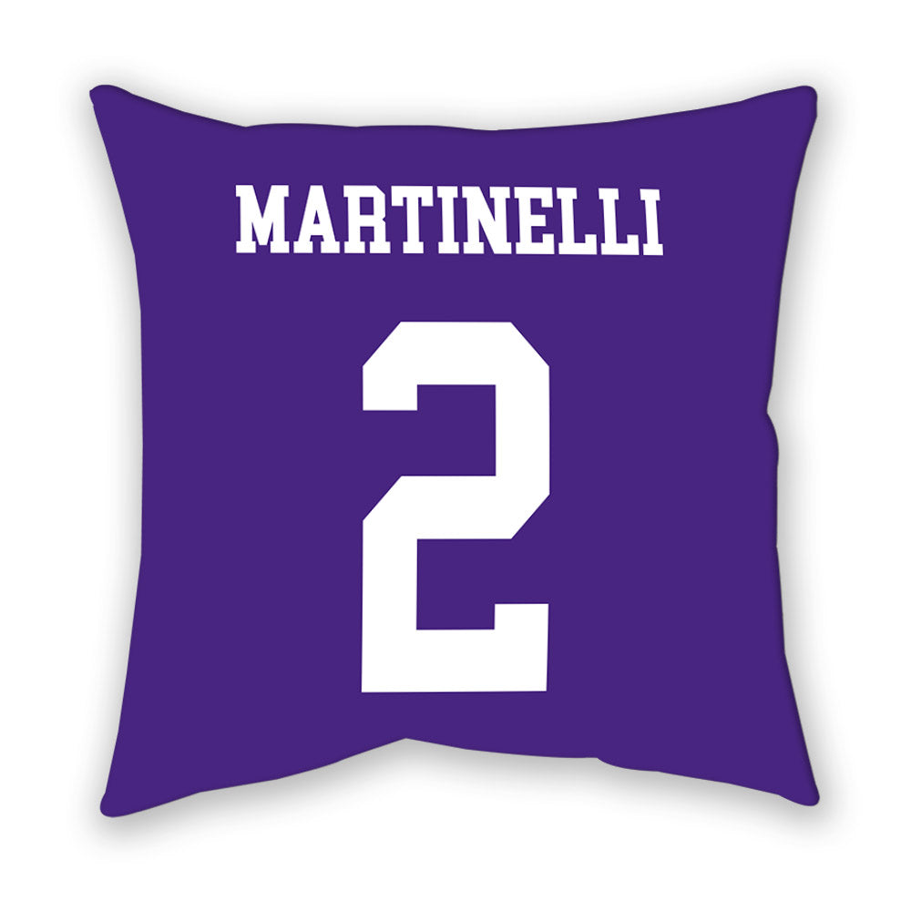 Northwestern - NCAA Men's Basketball : Nick Martinelli - Pillow-1
