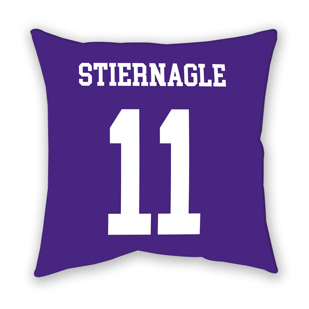 Northwestern - NCAA Women's Volleyball : Ellie Stiernagle - Pillow-1