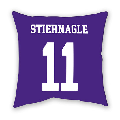 Northwestern - NCAA Women's Volleyball : Ellie Stiernagle - Pillow-1