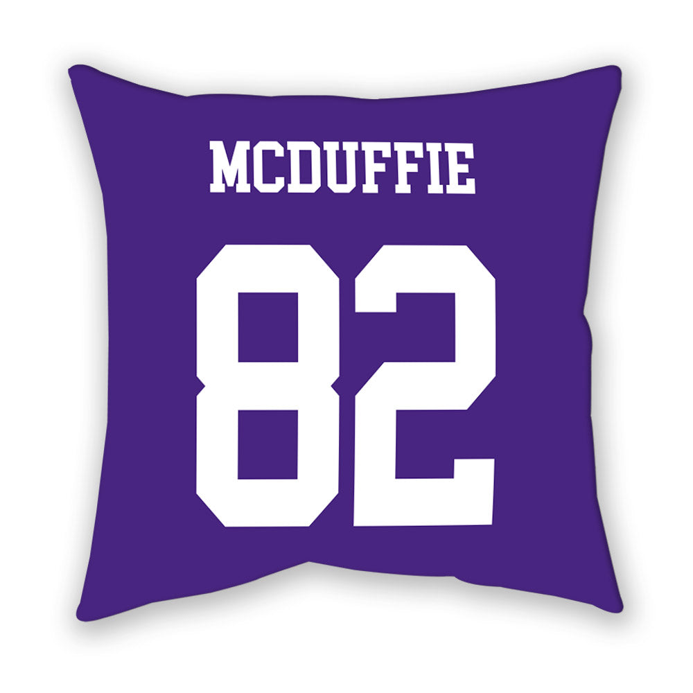 Northwestern - NCAA Football : Jaden McDuffie - Pillow-1
