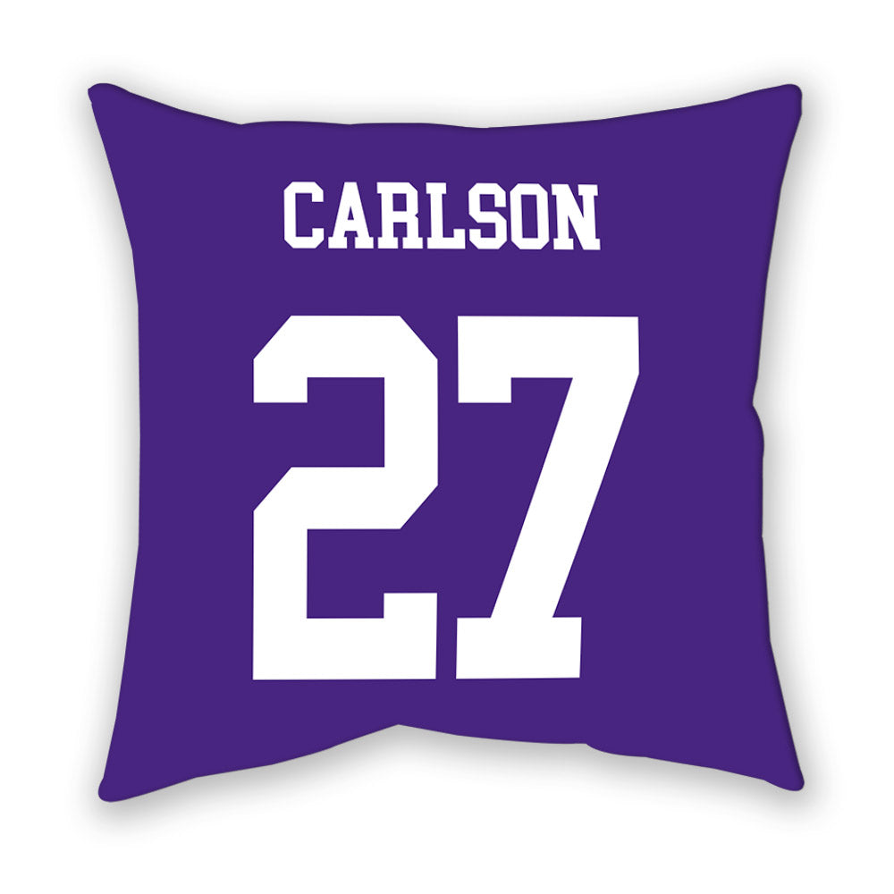 Northwestern - NCAA Baseball : Zach Carlson - Pillow-1