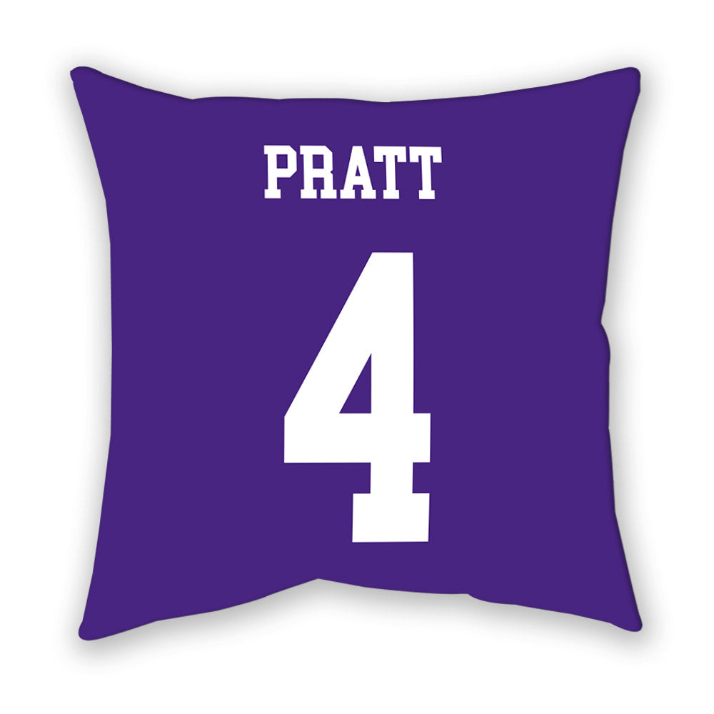 Northwestern - NCAA Men's Basketball : LA Pratt - Pillow-1