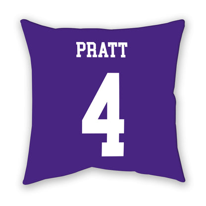 Northwestern - NCAA Men's Basketball : LA Pratt - Pillow-1