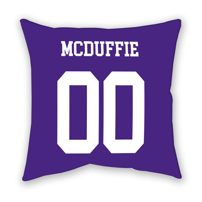 Northwestern - NCAA Football : Jaden McDuffie - Pillow-1