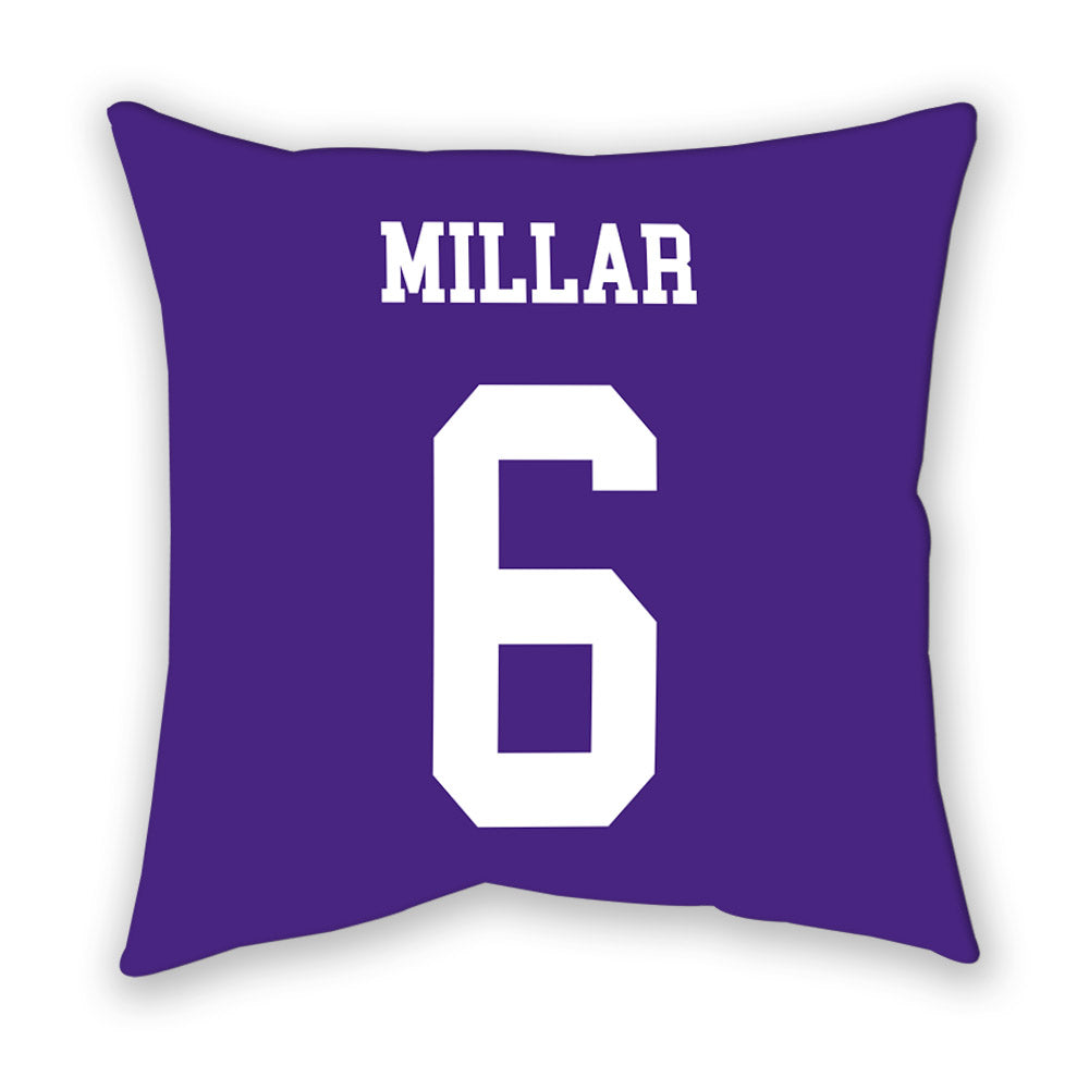 Northwestern - NCAA Men's Soccer : Andrew Millar - Pillow-1