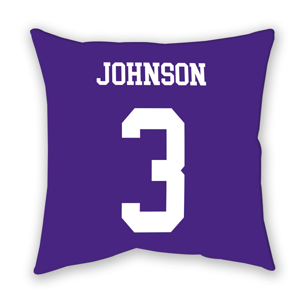Northwestern - NCAA Men's Soccer : Andrew Johnson - Pillow-1