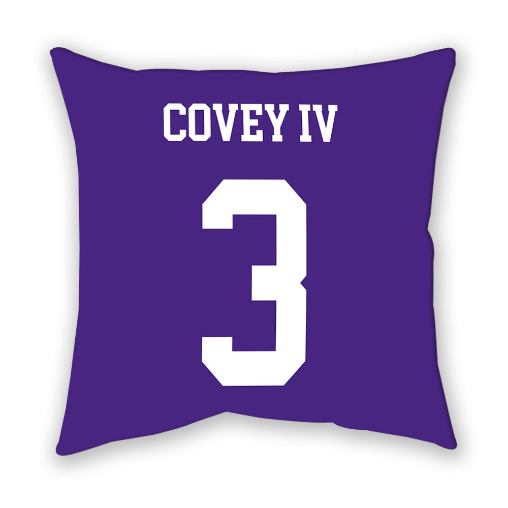 Northwestern - NCAA Football : Frank Covey IV - Pillow-1