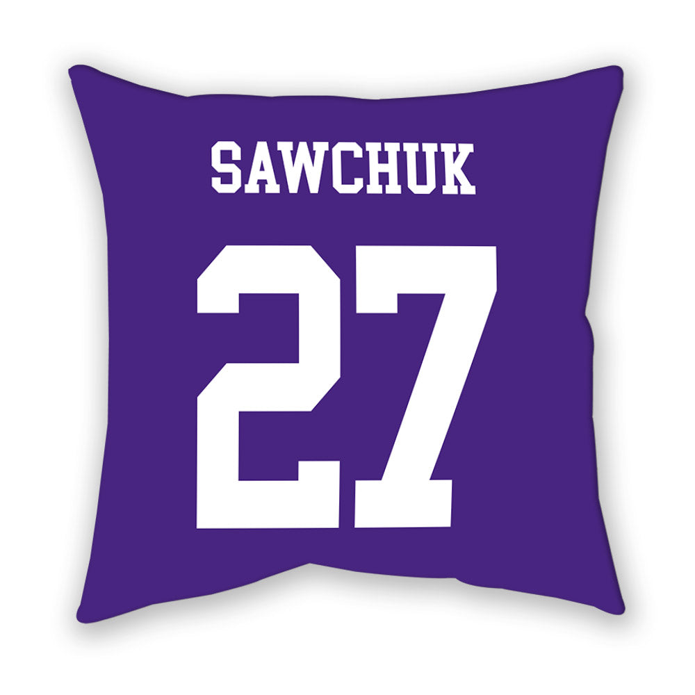 Northwestern - NCAA Football : Gavin Sawchuk - Pillow-1