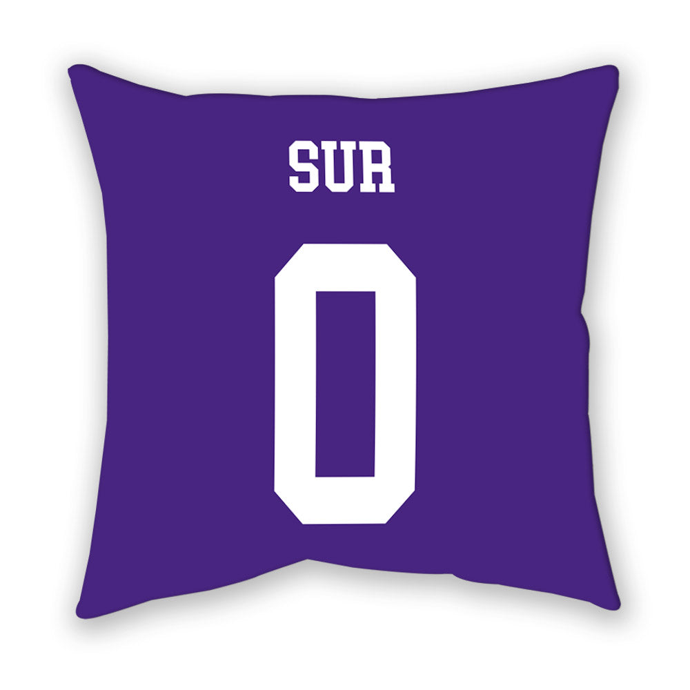 Northwestern - NCAA Football : Noah Sur - Pillow-1