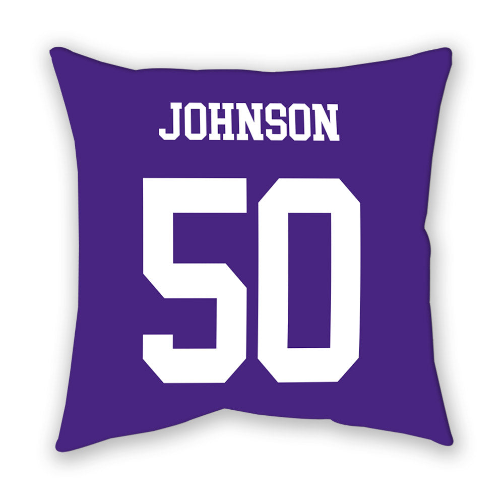 Northwestern - NCAA Football : Qayvier Johnson - Pillow-1