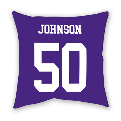 Northwestern - NCAA Football : Qayvier Johnson - Pillow-1
